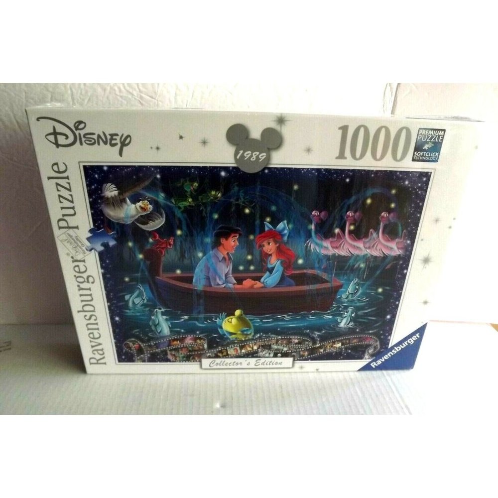 Ravensburger Jigsaw Puzzle Disney Ariel Collector's Edition 1000 Pieces New